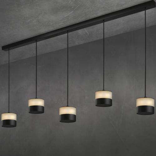 GLOW | WITH LONG CEILING MODULES | Lights Up | Remote Control | Finished in RAL 9005 Midnight