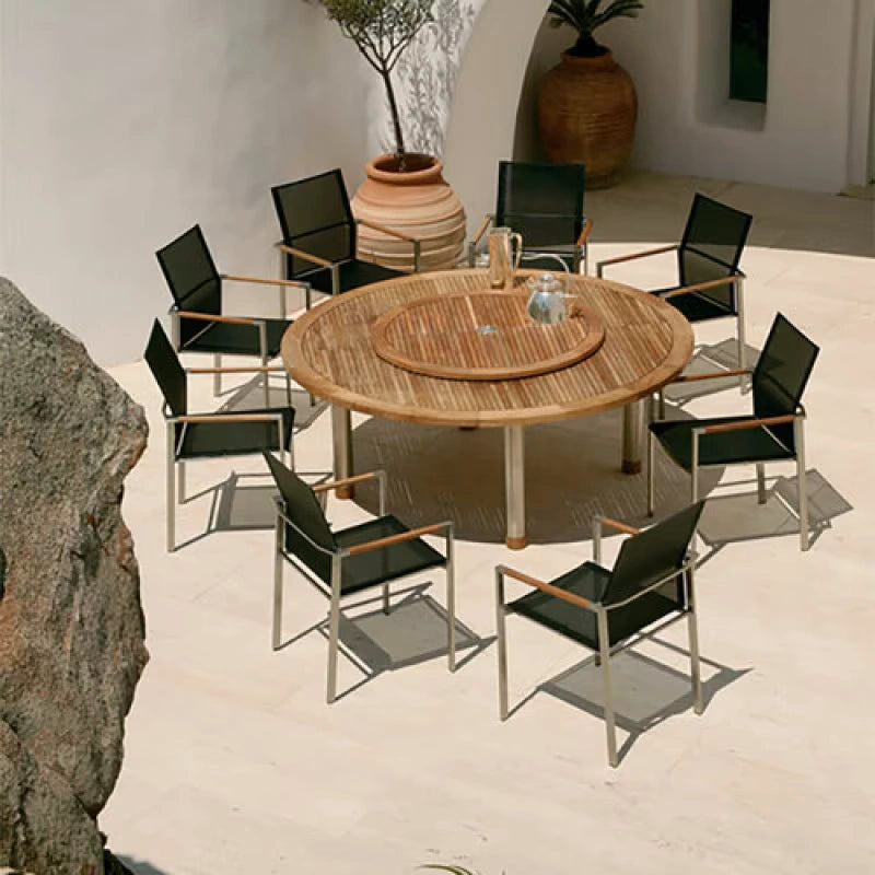 Barlow Tyrie Equinox Dining Lazy Susan 100 Ø Circular