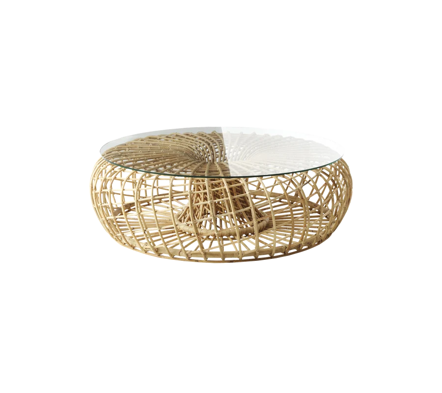 Cane-line Nest Indoor coffee table/footstools