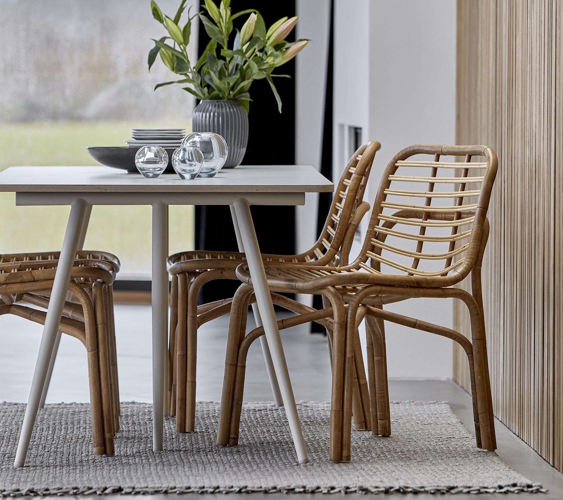 Cane-line Peak Chair With Armrest Indoor