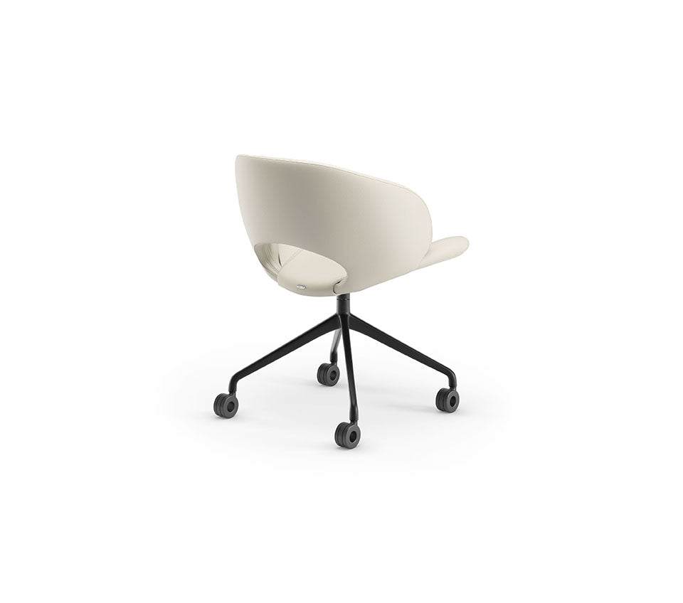 Cattelan Italia Miranda Wheels Swivel Office Armchair