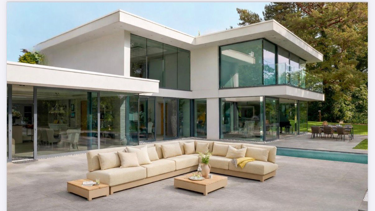 4 Seasons Outdoor Ibiza Corner Group Latte