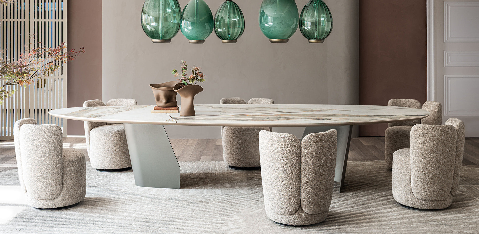 Cattelan Italia Senator Keramik Magnum Dining Table