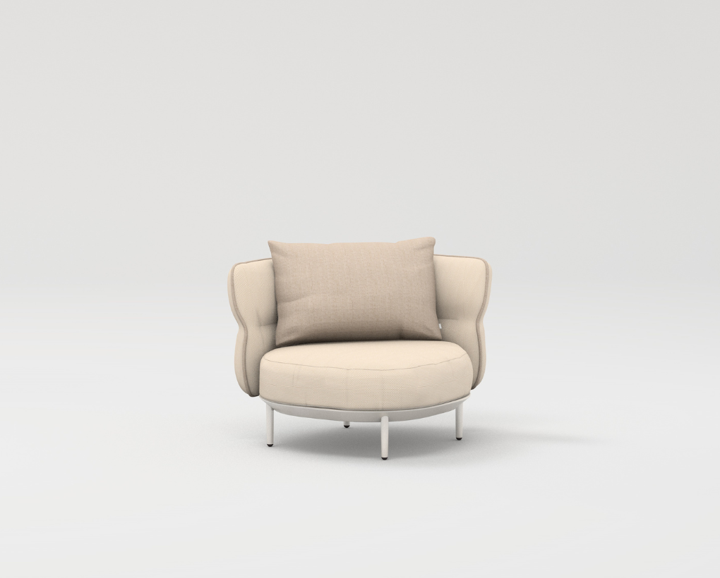 Point Furniture Amba Essence Corner chair Aluminum Structure