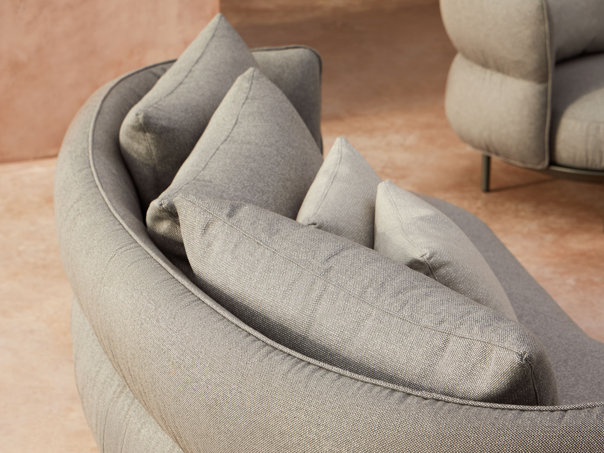 Point Furniture Amba Essence Sofa Chaise Module Aluminum Structure