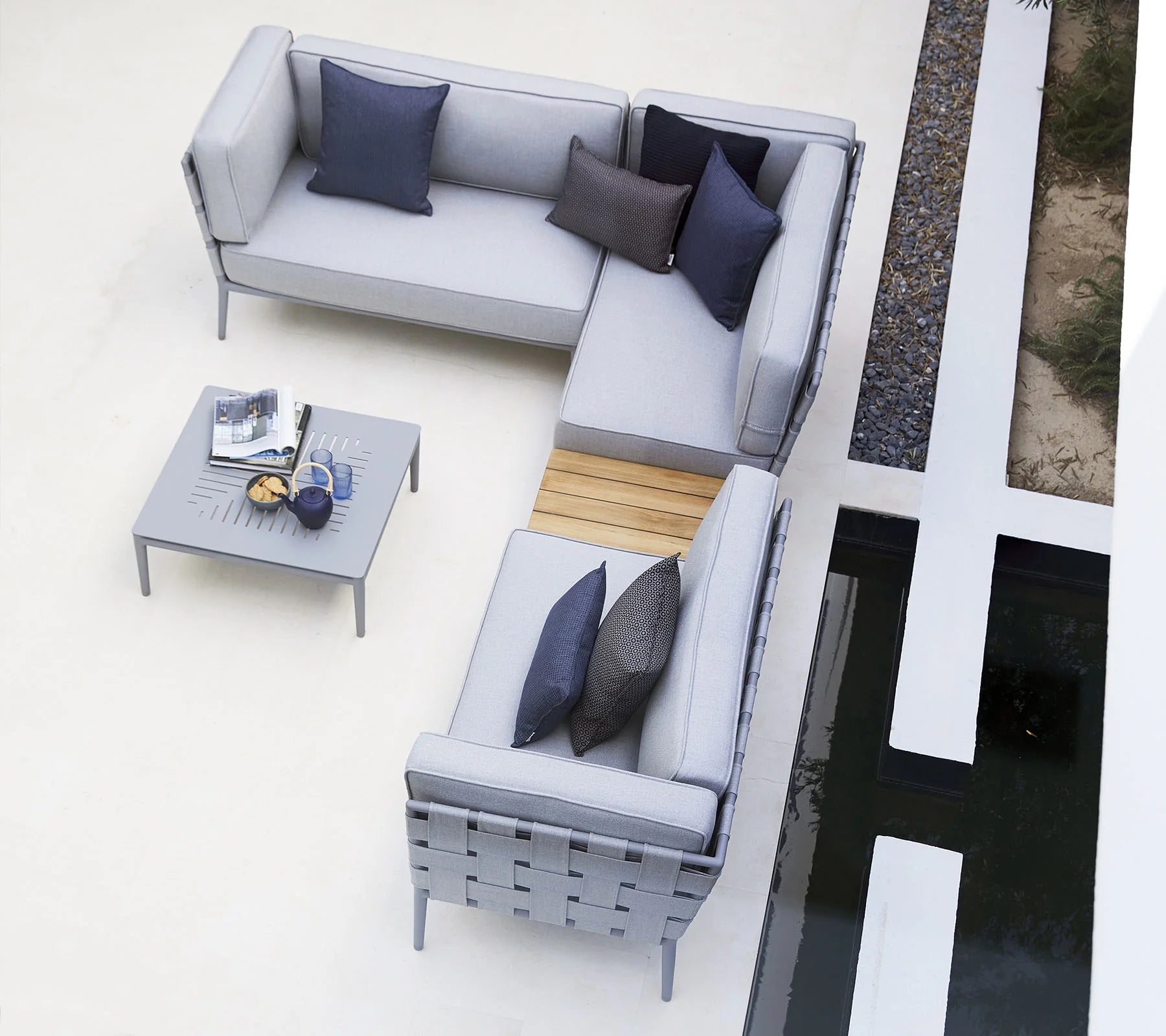 Cane-line Conic 2-Seater Sofa Right Module