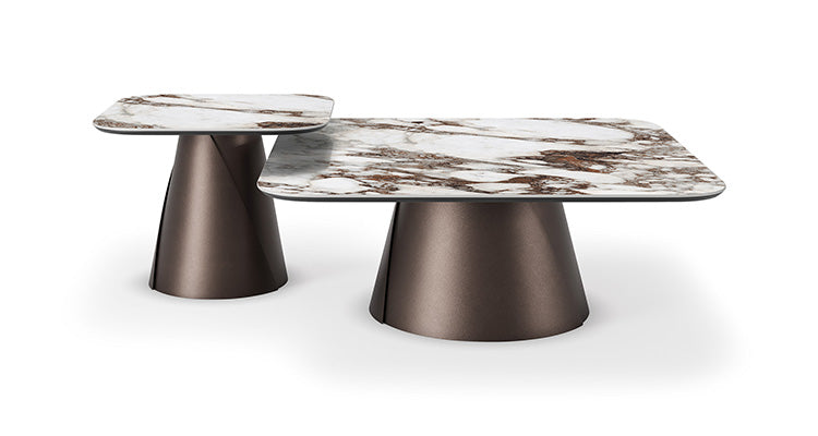 Cattelan Italia ALBERT Keramik S Coffee Table ◻100x100x28h