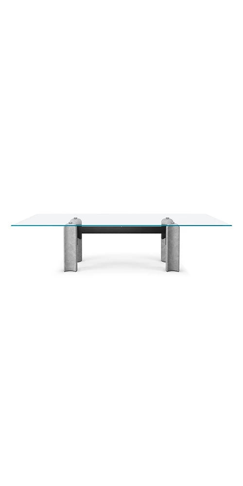 Cattelan Italia Bilbao Glass Dining Table