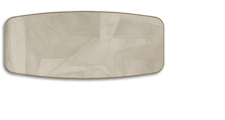Cattelan Italia Papel Keramik Premium Barrel-Shaped Dining Table