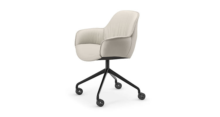 Cattelan Italia Scarlett Wheels Swivel Office Armchair