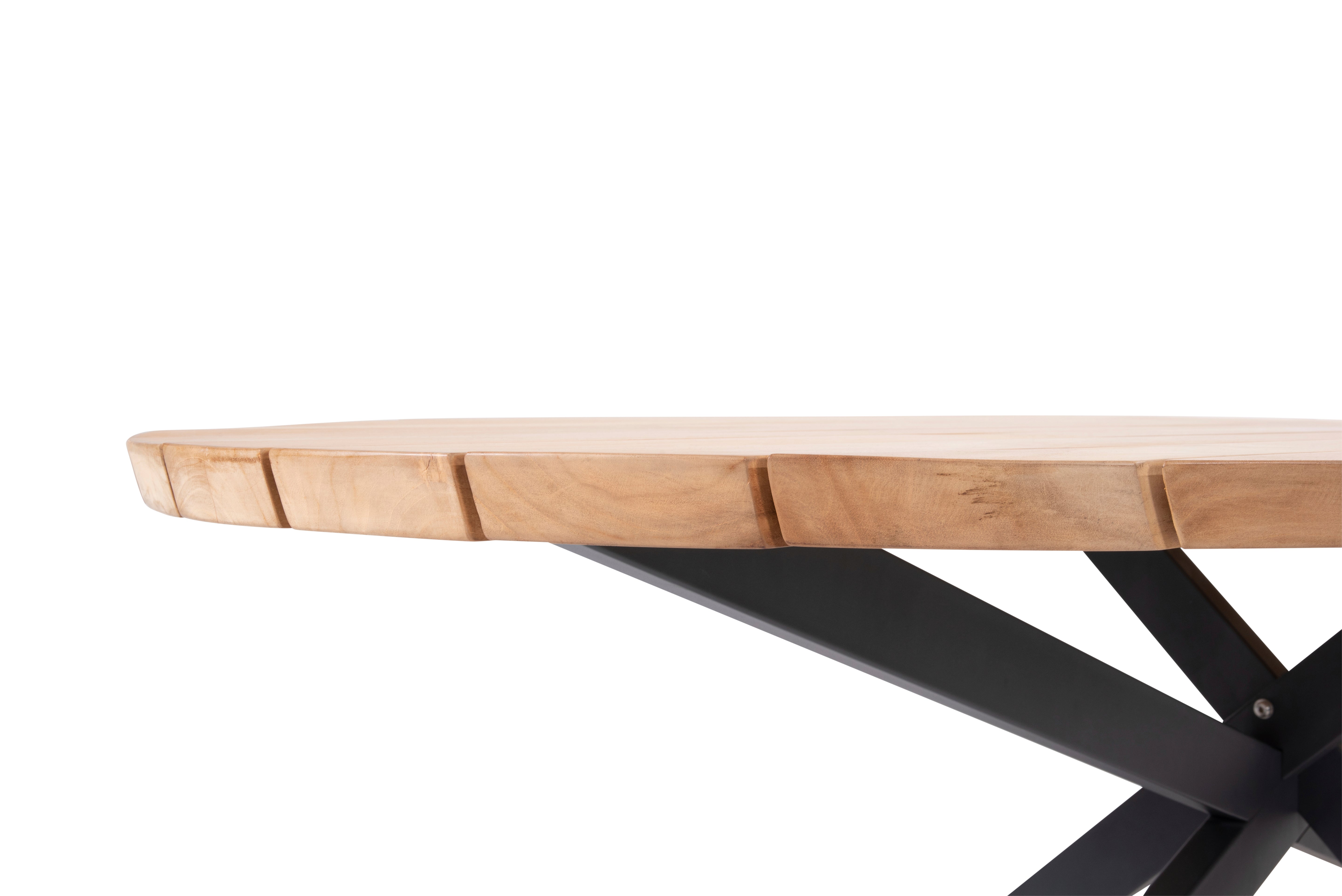 4 Seasons Outdoor Prado Dining Table Ellipse 240 X 115 Cm. Natural Teak Anthracite Legs