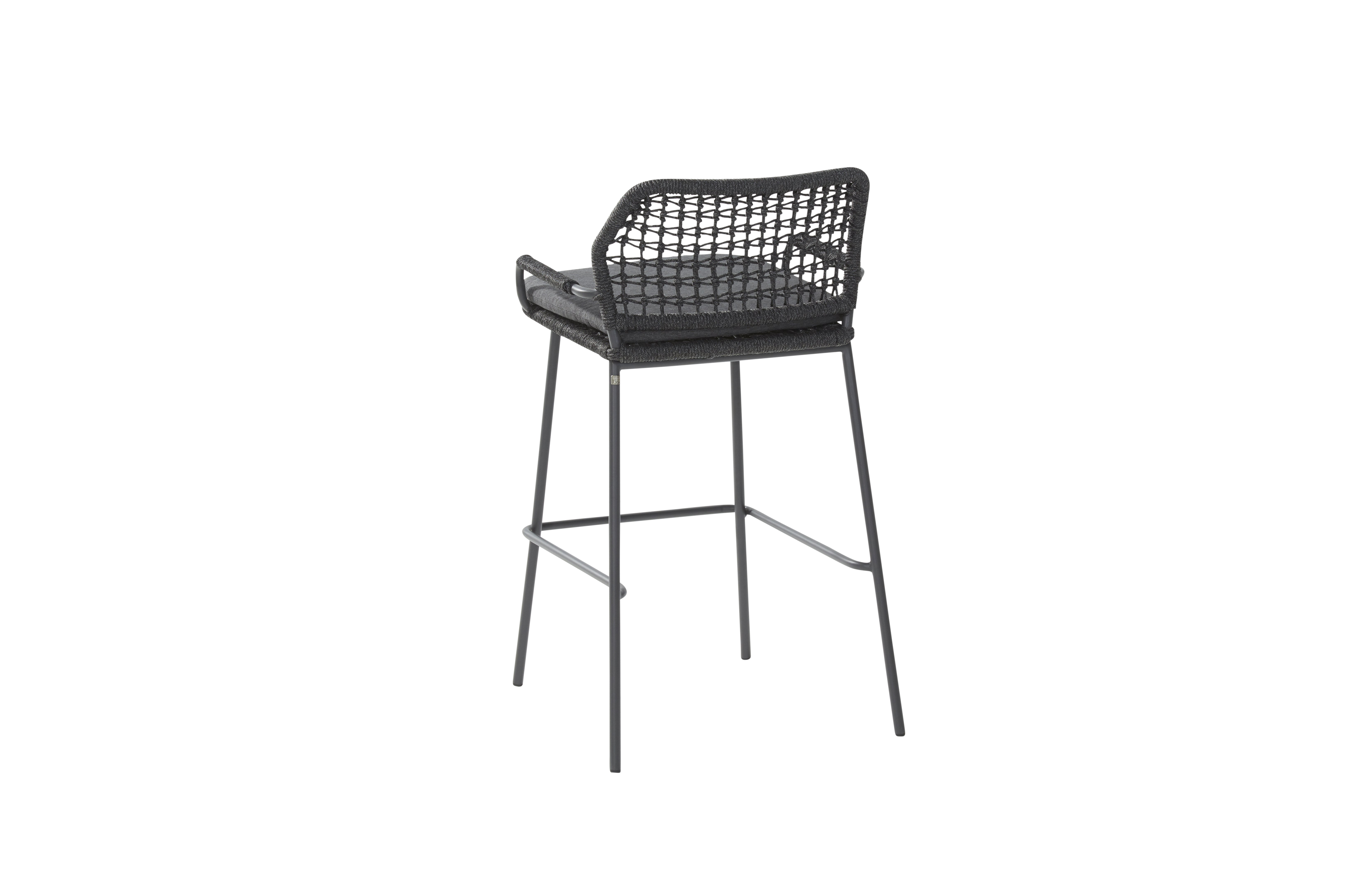 4 Seasons Outdoor Barista Bar Chair Anthracite Rope (Packed In 2's)