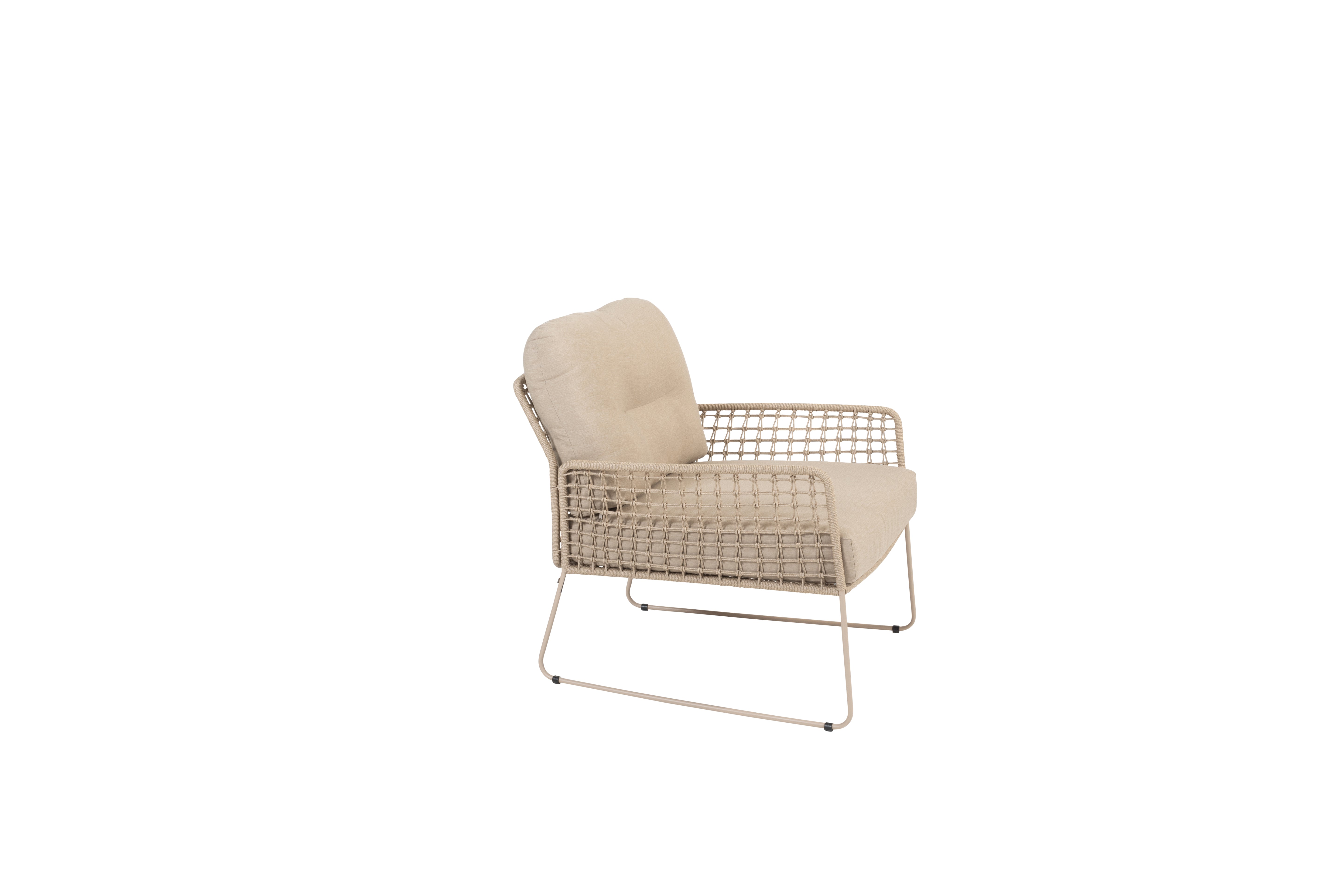 4 Seasons Outdoor Albano Living Chair With 2 Cushions