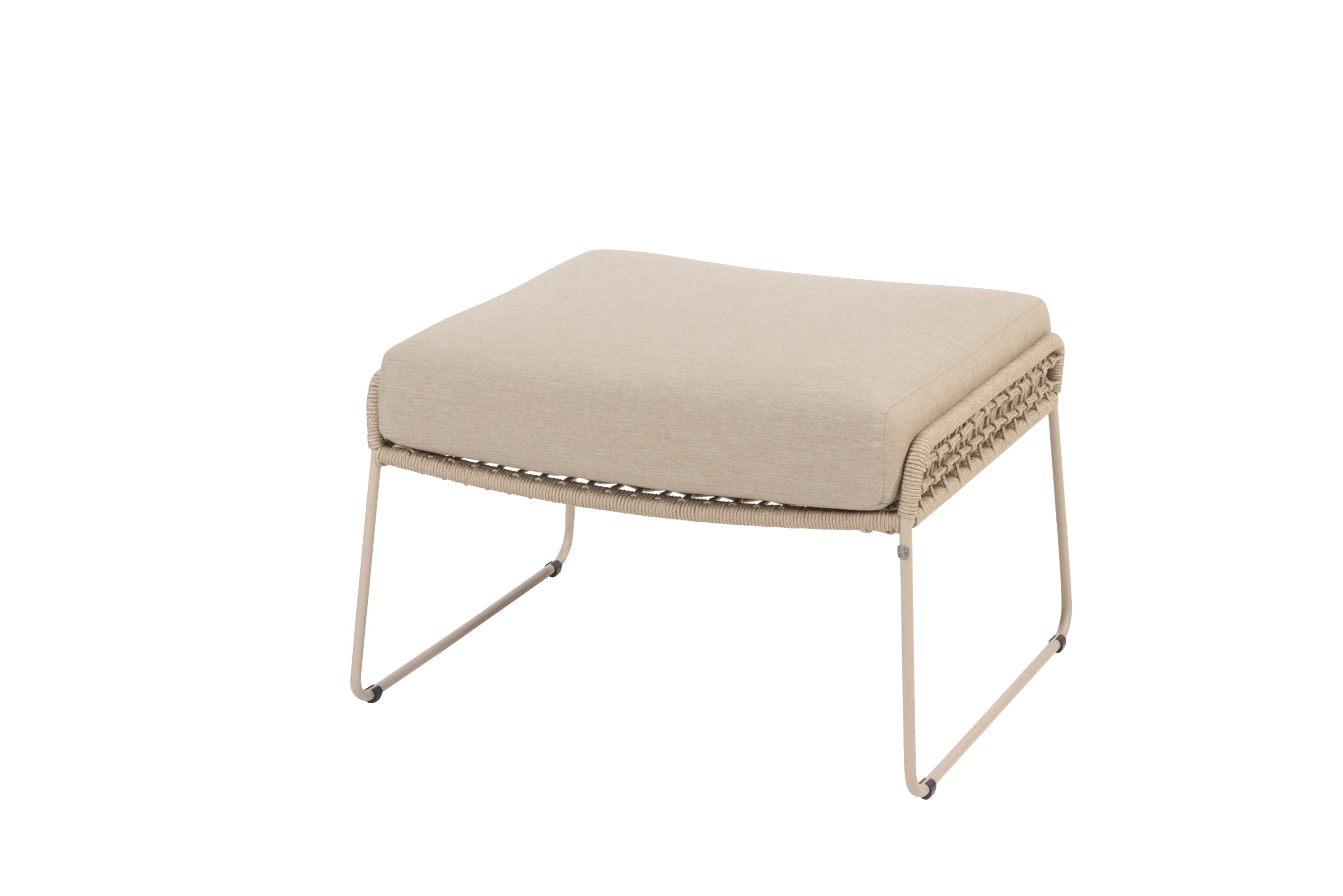 4 Seasons Outdoor Albano Footstool With Cushion