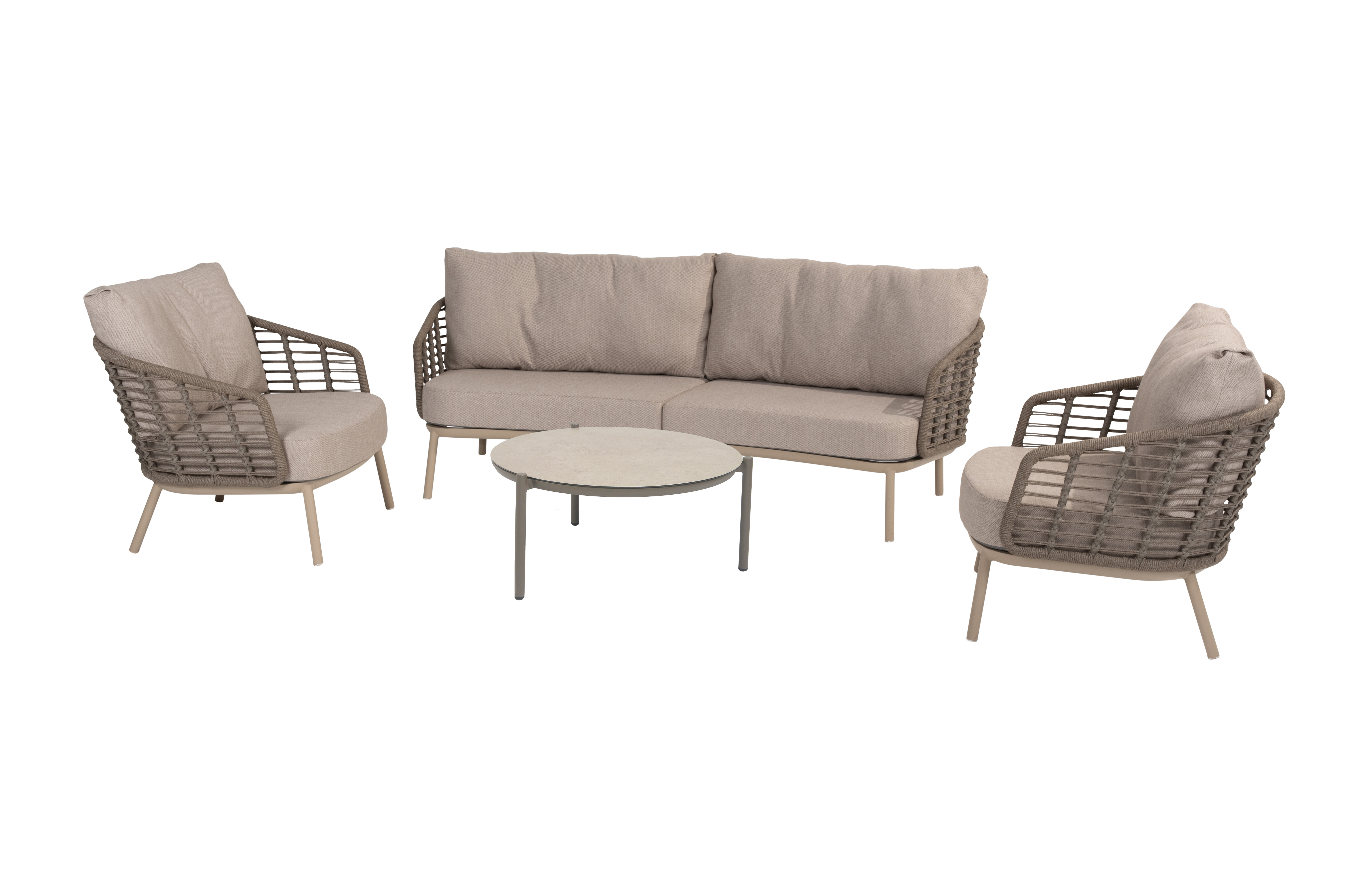 4 Seasons Outdoor Puglia Lounge with Vic Coffee Table