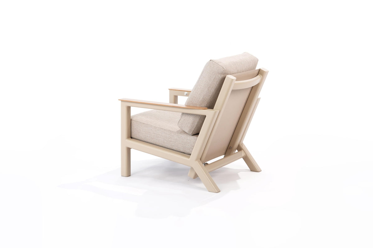 4 Seasons Outdoor Xara 7 Seat Lounge Paros HAT140cm Drum Ceramic Table & Stools