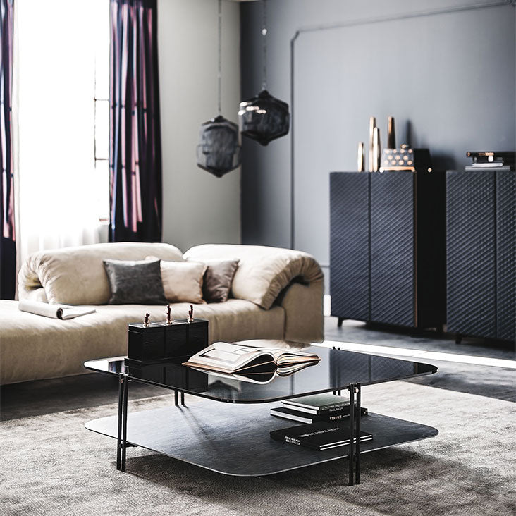 Cattelan Italia Biplane Sqaure Coffee Table – Fast Delivery