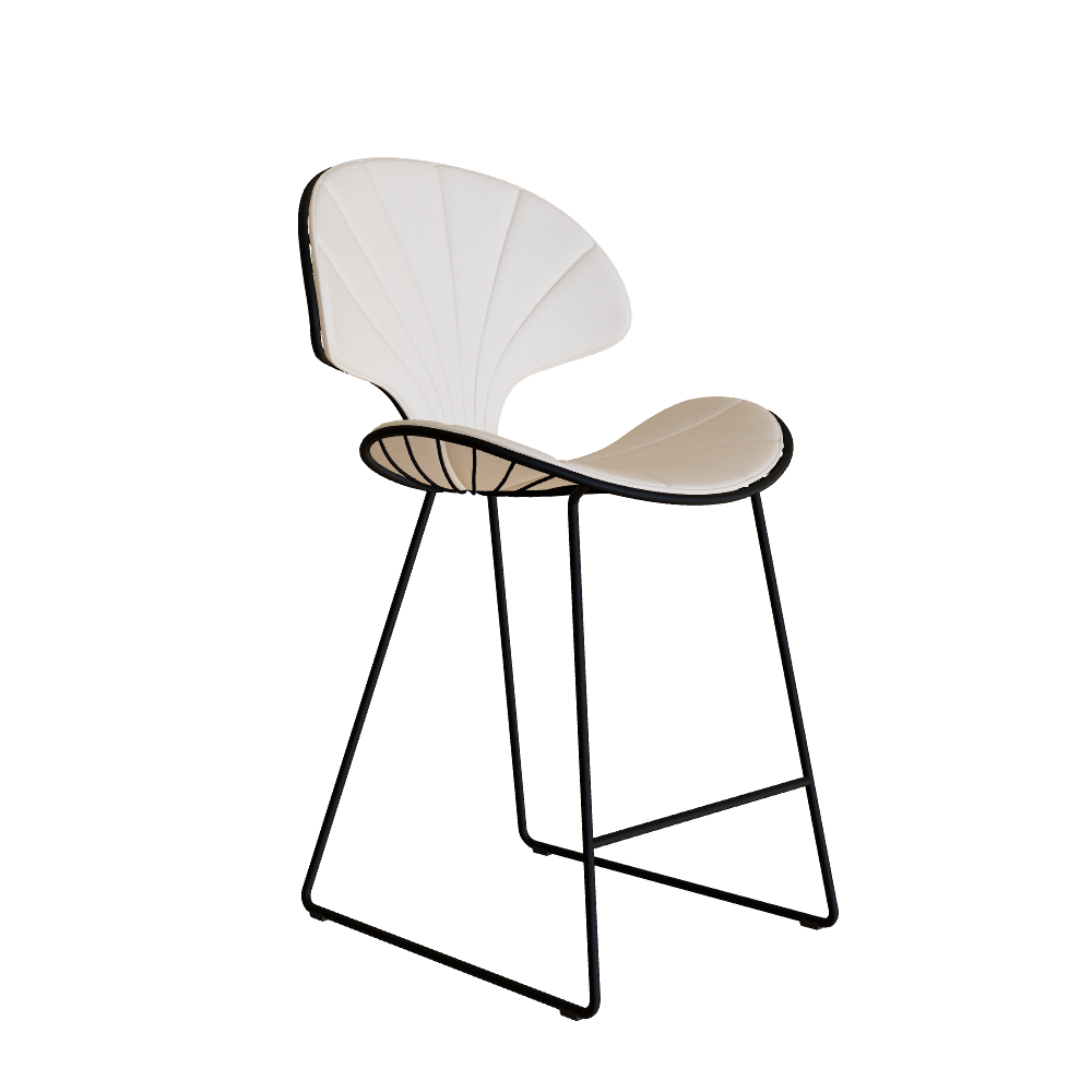 Royal Botania Ostrea Counter Height Bar Chair