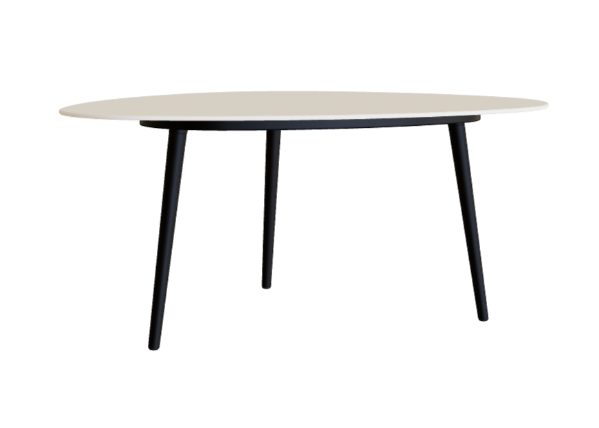Royal Botania Styletto Low Dining Table 150 x 67
