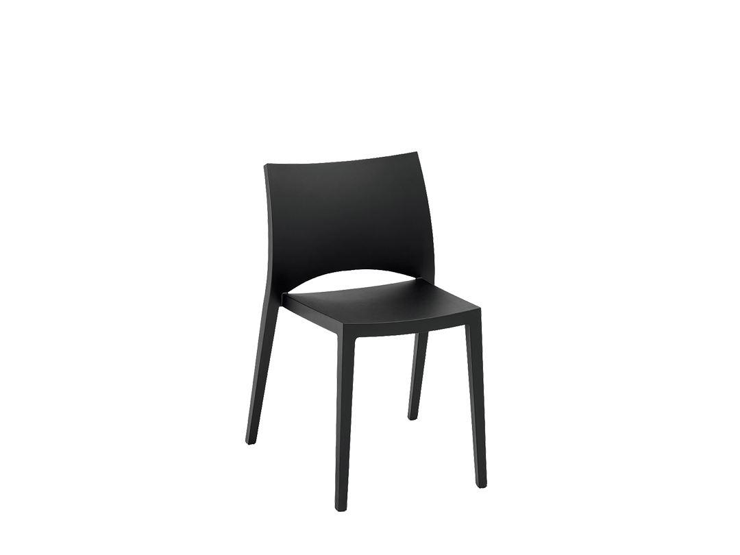 Aqua Stackable and outdoor chair in Polypropylene