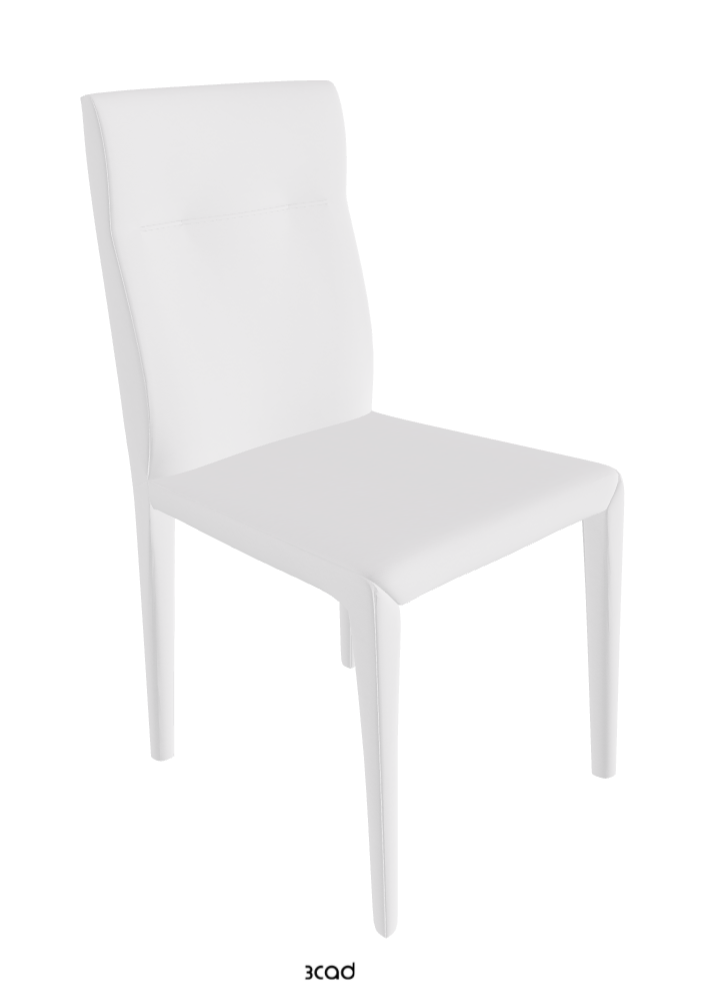 Agatha Flexible Backrest_Soft Leather_Bianco