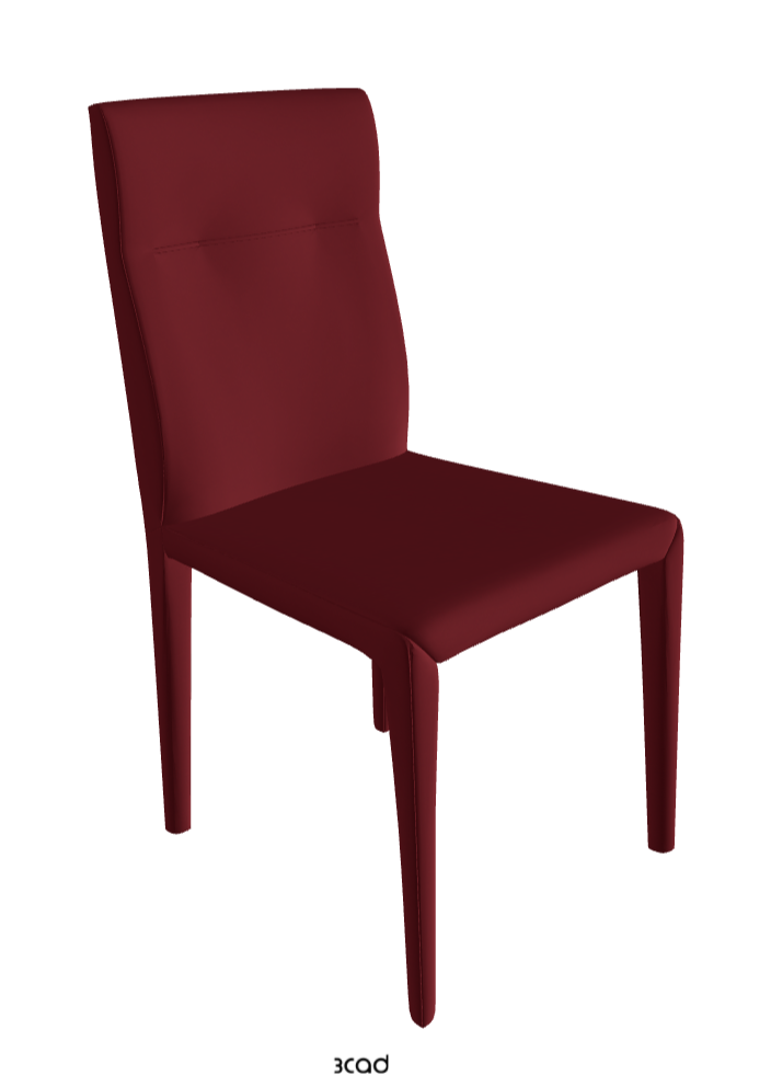 Agatha Flexible Backrest_Synthetic Leather_Rosso Corsa