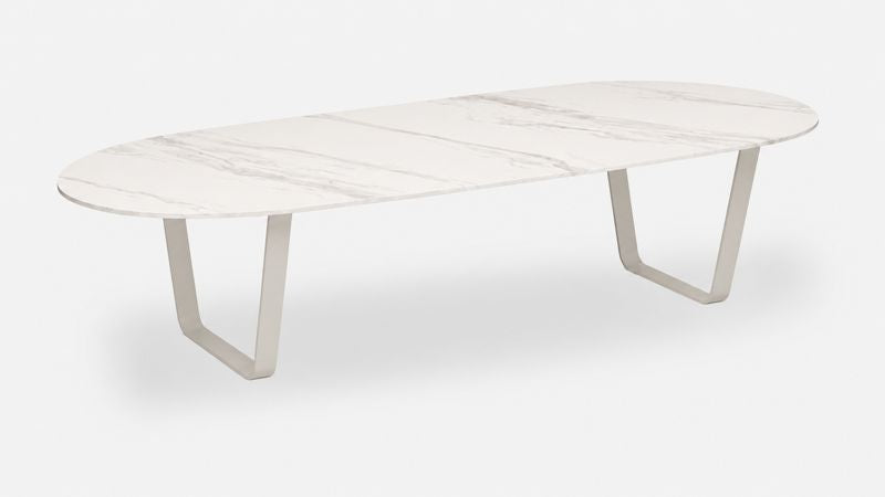 Manutti Air Boat Shaped Dining Table 280 × 132 cm