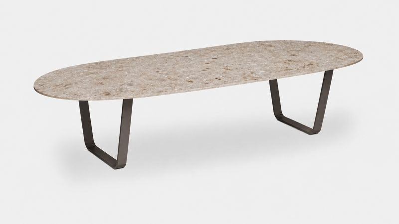 Manutti Air Boat Shaped Dining Table 280 × 132 cm