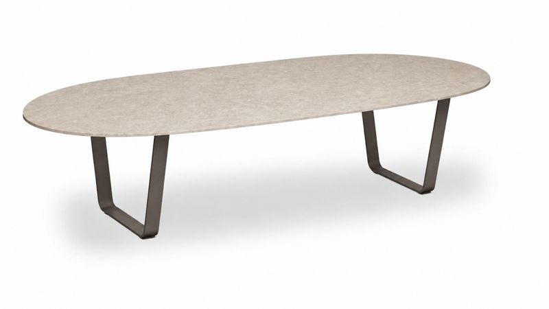 Manutti Air Boat Shaped Dining Table 280 × 132 cm