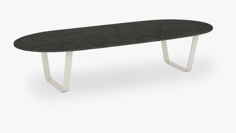 Manutti Air Boat Shaped Dining Table 280 × 132 cm