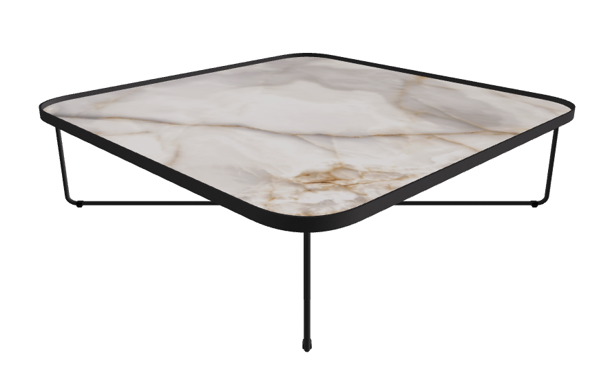 Cattelan Italia Benny Keramik Coffee Table ◻99x99x28h
