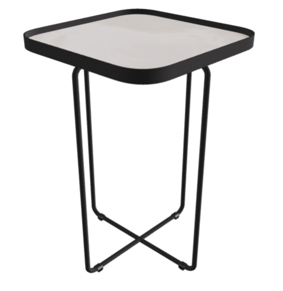 Cattelan Italia Benny Keramik Coffee Table ◻36x36x53h