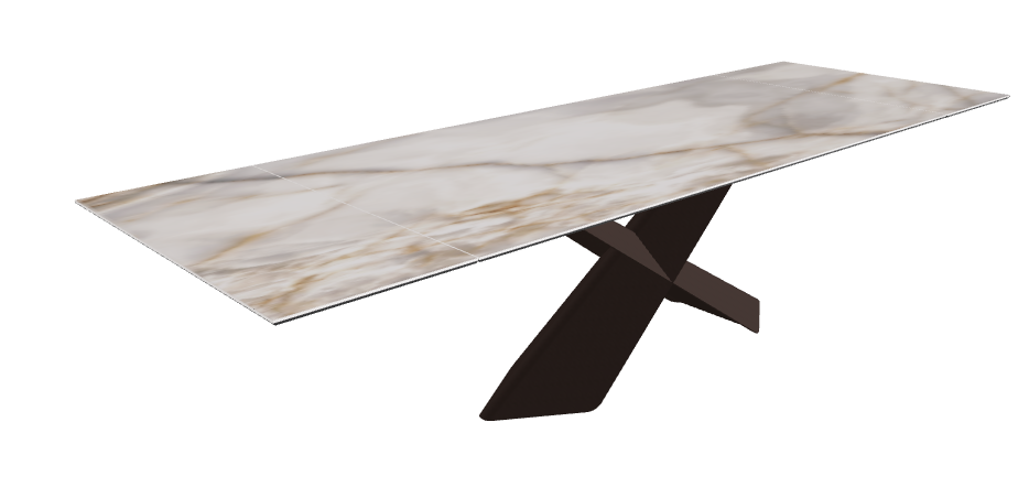 Cattelan Italia Tyron Keramik Drive Rectangular Extendible Dining Table – 200→294x106x74h