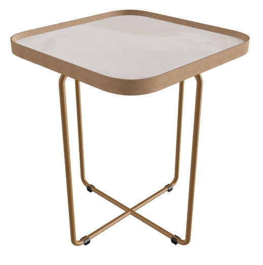 Cattelan Italia Benny Keramik Coffee Table ◻36x36x43h