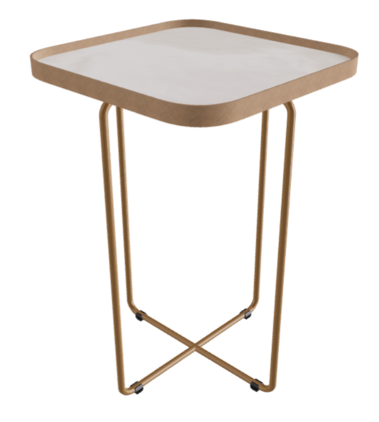 Cattelan Italia Benny Keramik Coffee Table ◻36x36x53h