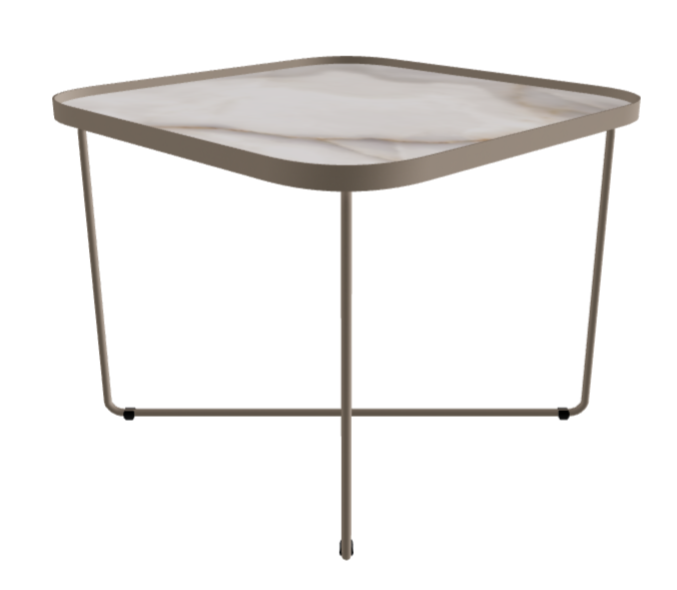 Cattelan Italia Benny Keramik Coffee Table ◻60x60x48h