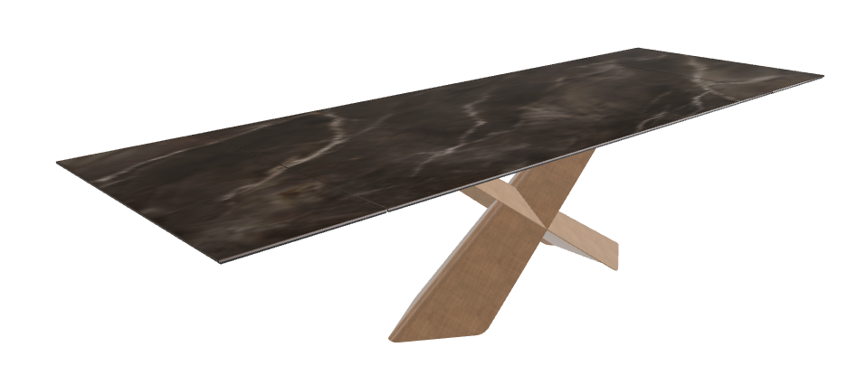 Cattelan Italia Tyron Keramik Drive Rectangular Extendible Dining Table – 200→294x106x74h