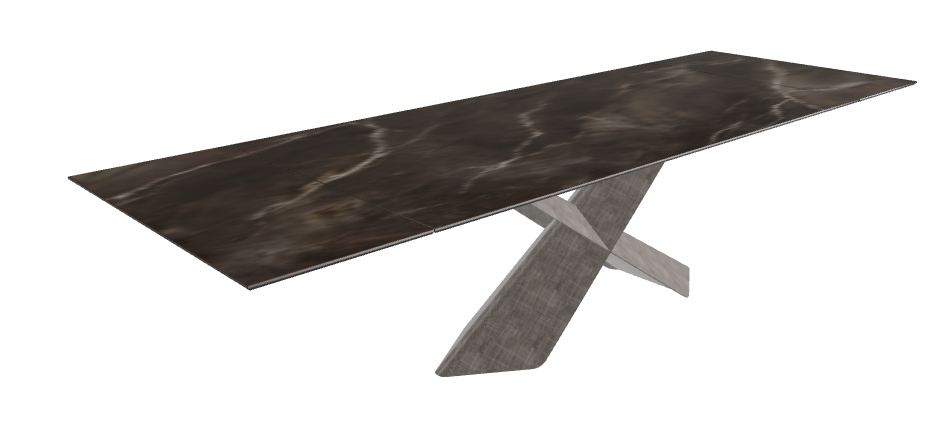 Cattelan Italia Tyron Keramik Drive Rectangular Extendible Dining Table – 200→294x106x74h