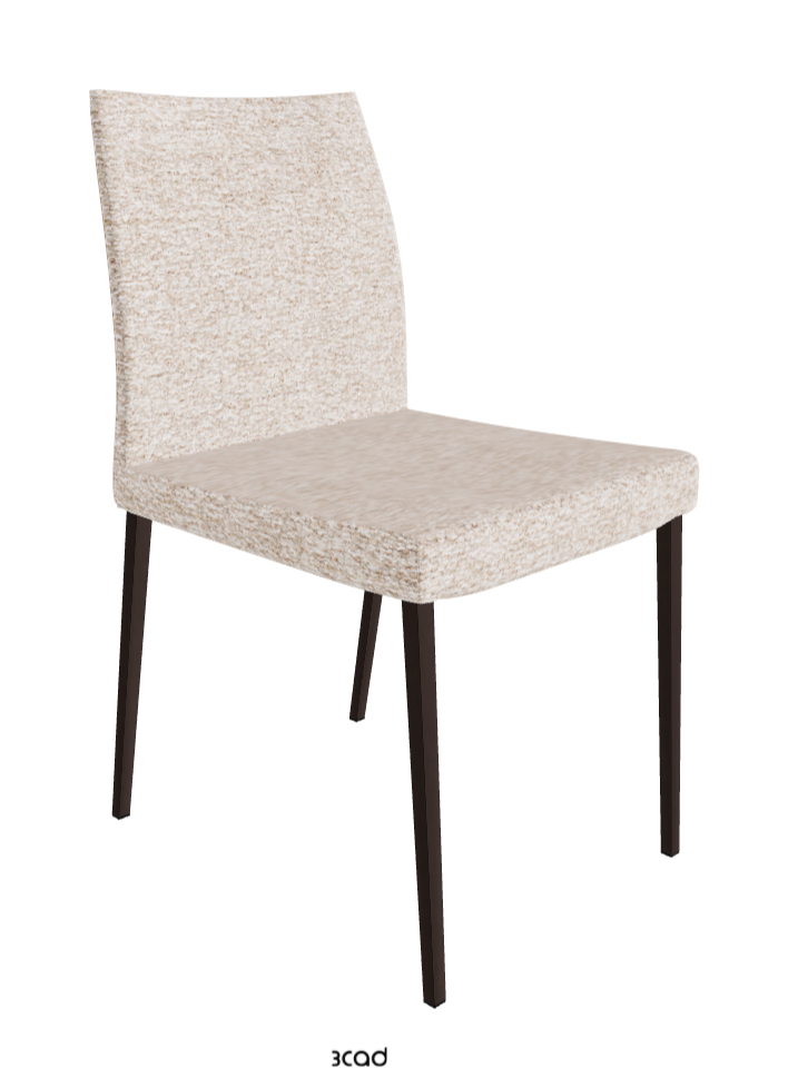 Anna Dining Chair_Bronze Embossed_Fabric_B732