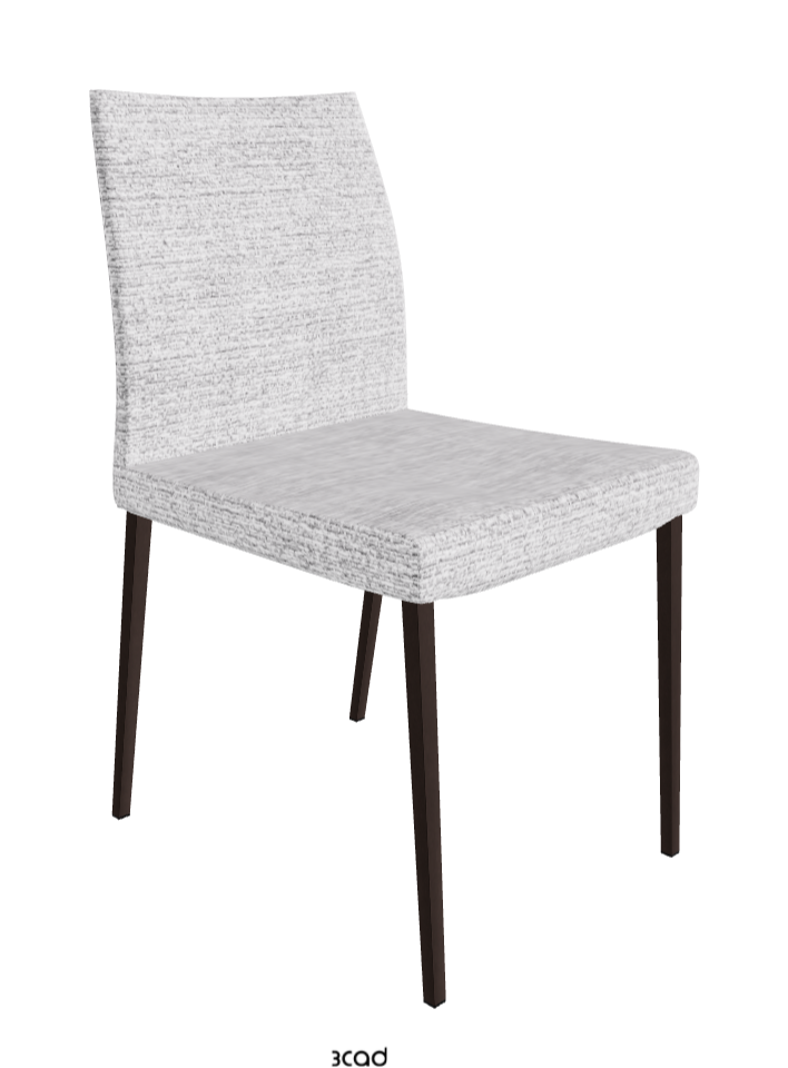 Anna Dining Chair_Bronze Embossed_Fabric_B810