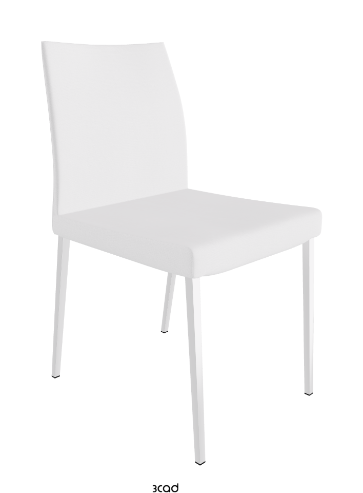 Anna Dining Chair_Chrome_Fabric:_B920