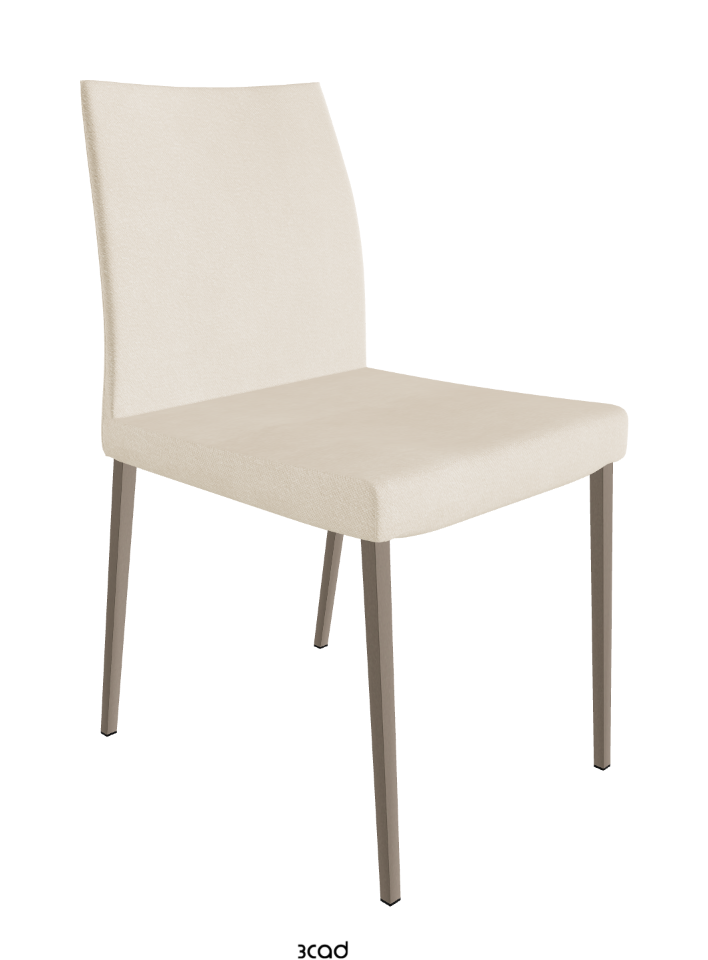 Anna Dining Chair_Titanium Embossed_Fabric_B922