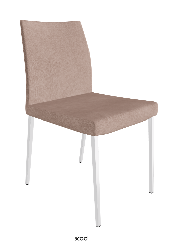 Anna Dining Chair_Chrome_Fabric:_B925