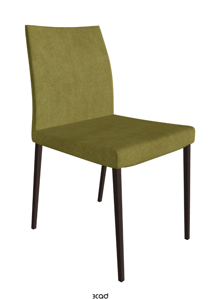 Anna Dining Chair_Bronze Embossed_Fabric_B931