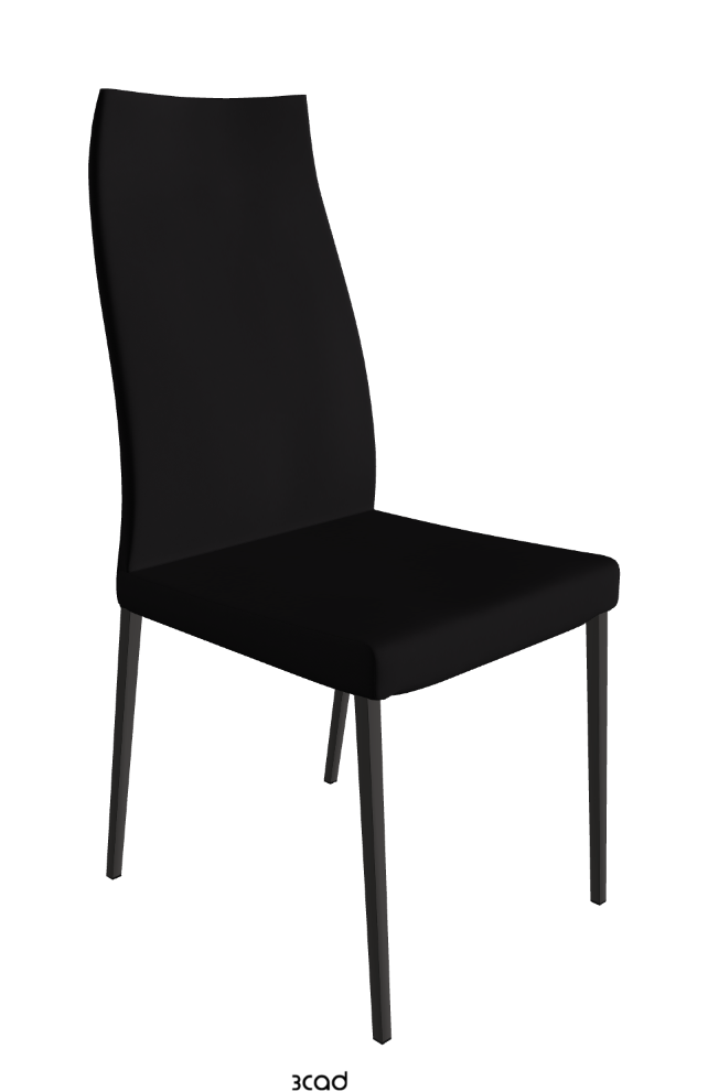 Cattelan Italia Anna High Back Dining Chair Soft Leather