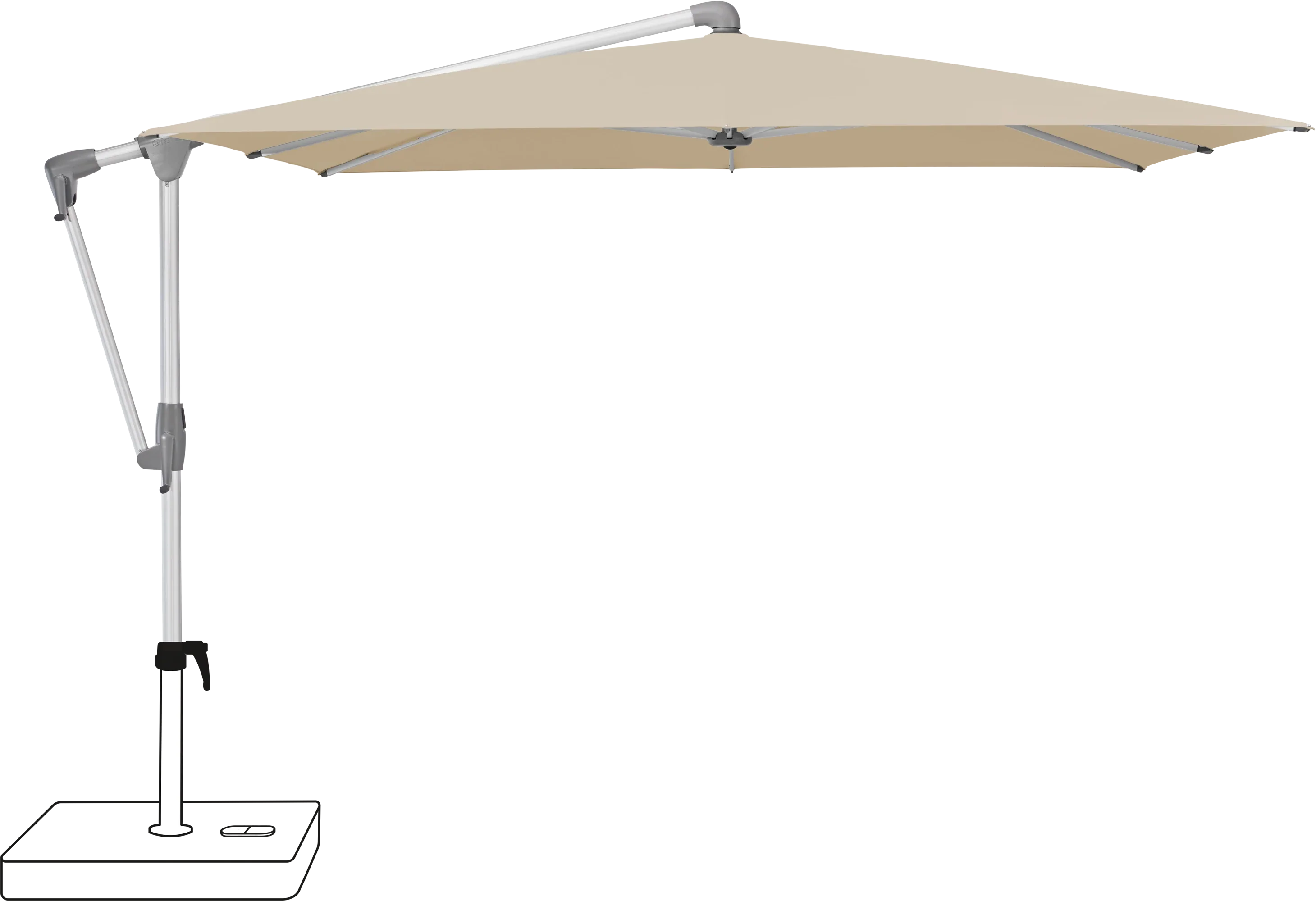 Glatz Sunwing 270x270 cm