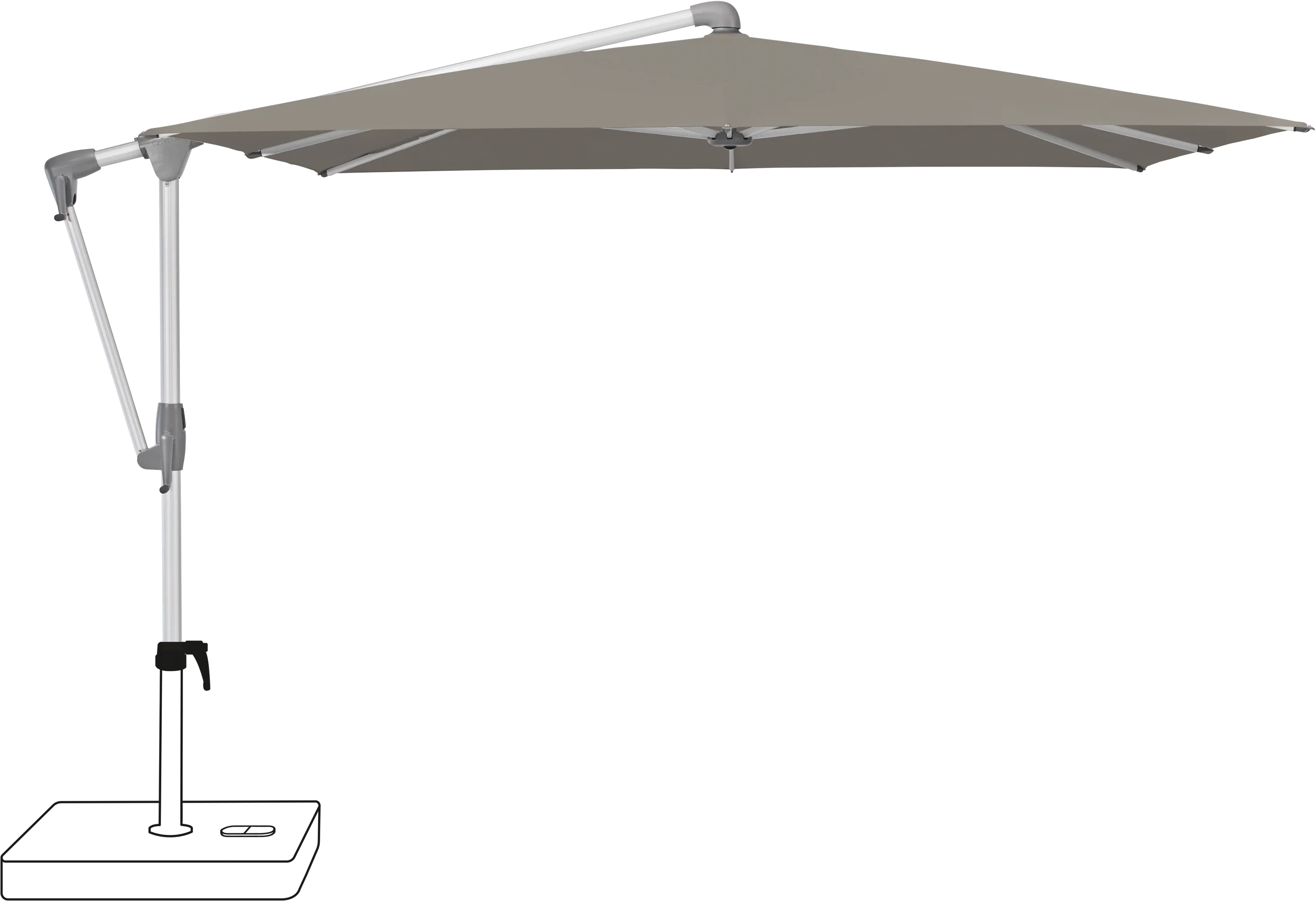 Glatz Sunwing 270x270 cm