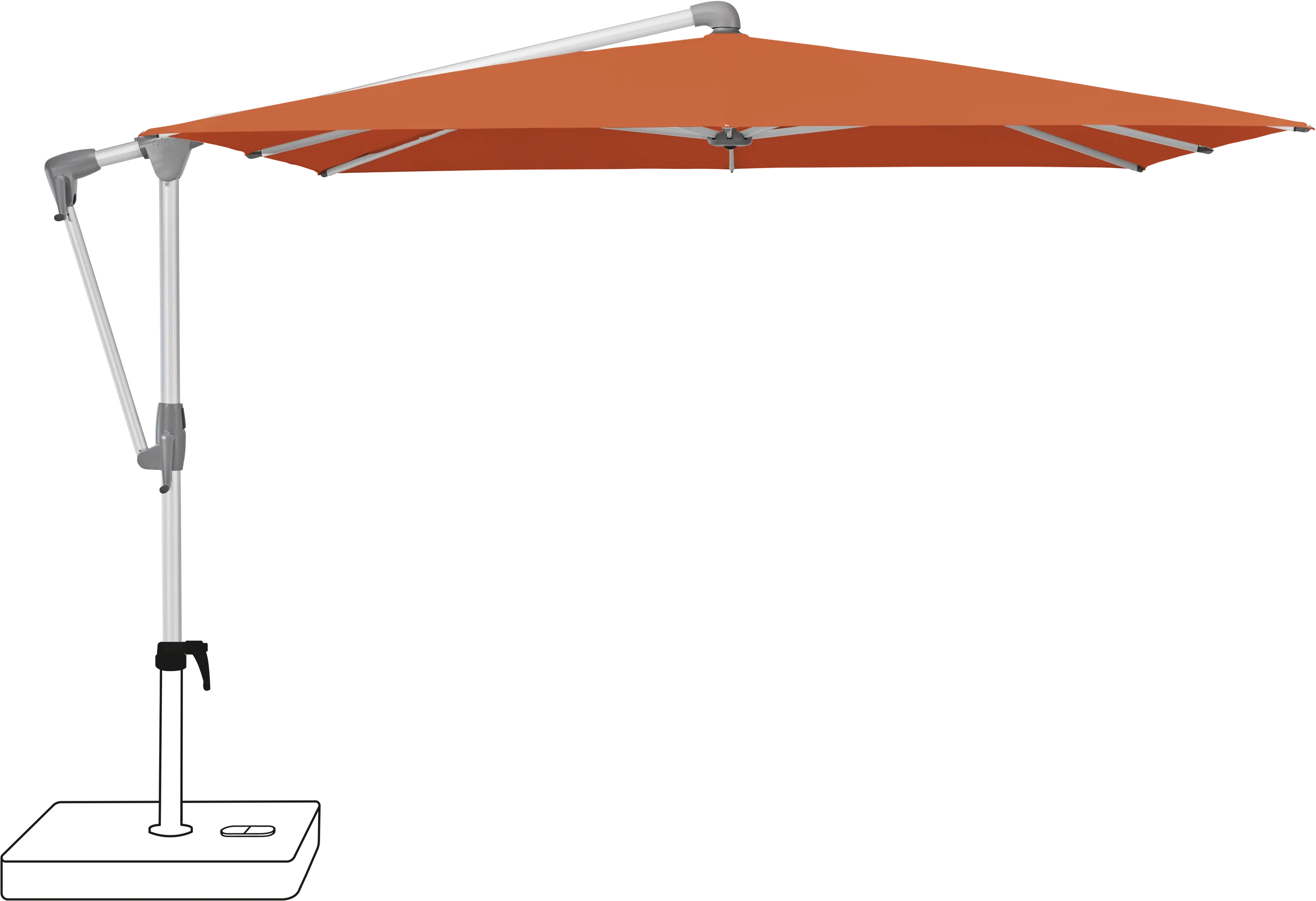 Glatz Sunwing 270x270 cm
