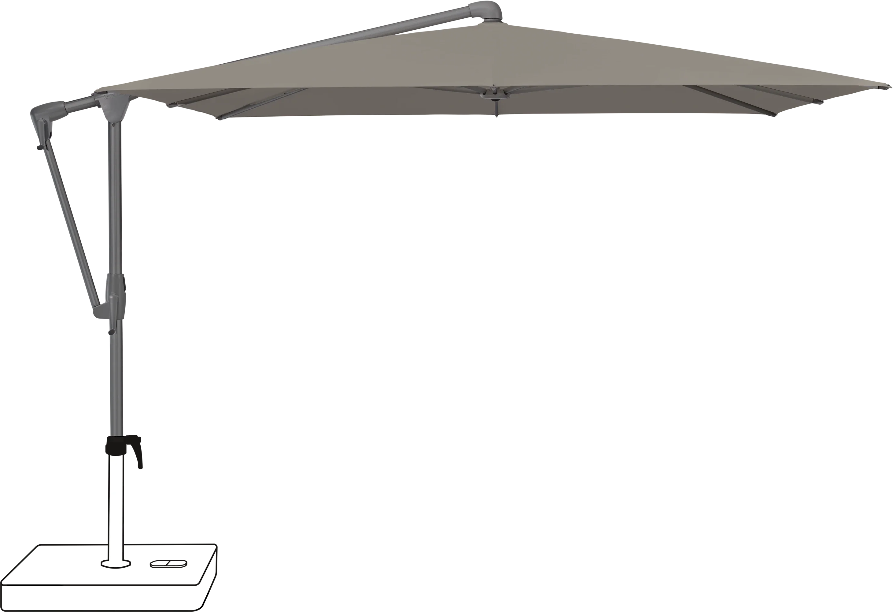 Glatz Sunwing 270x270 cm