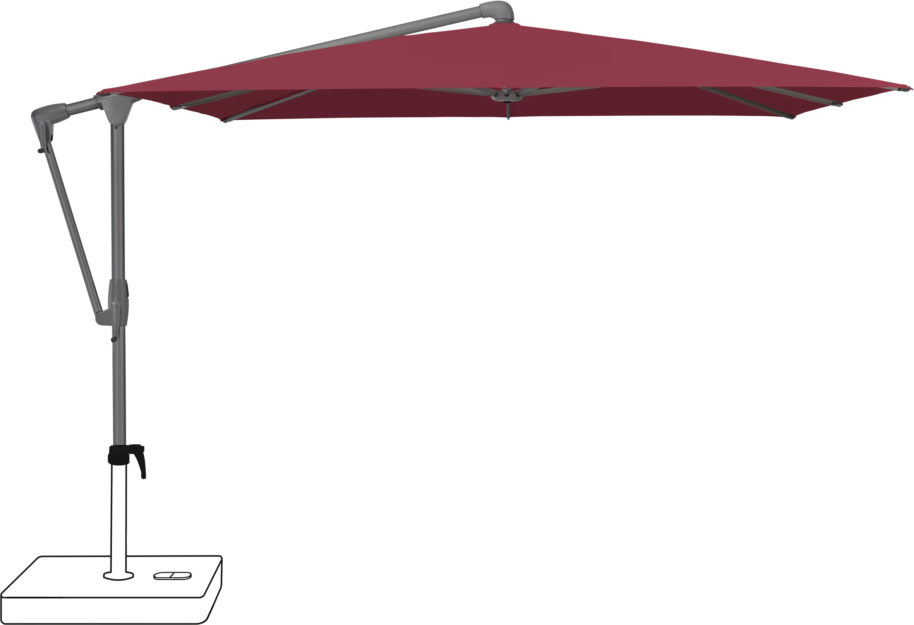 Glatz Sunwing 270x270 cm